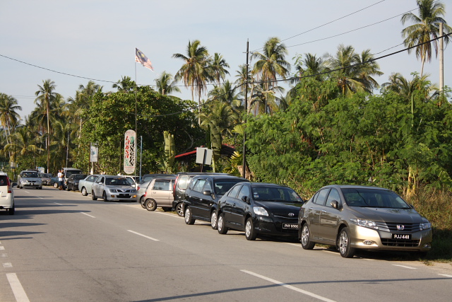 laksa kuala perlis. road of Kampung Perlis,